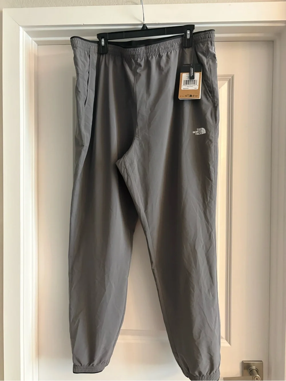 The North Face Men's Light Grey Jogger Sweatpants